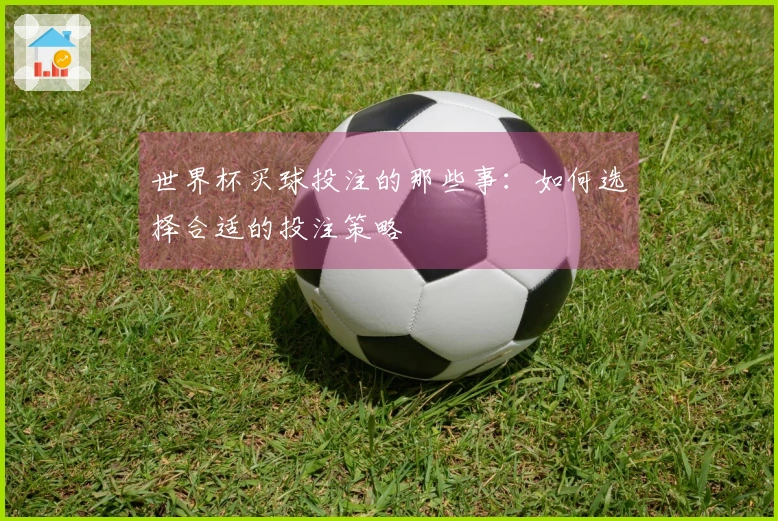 世界杯买球投注的那些事：如何选择合适的投注策略